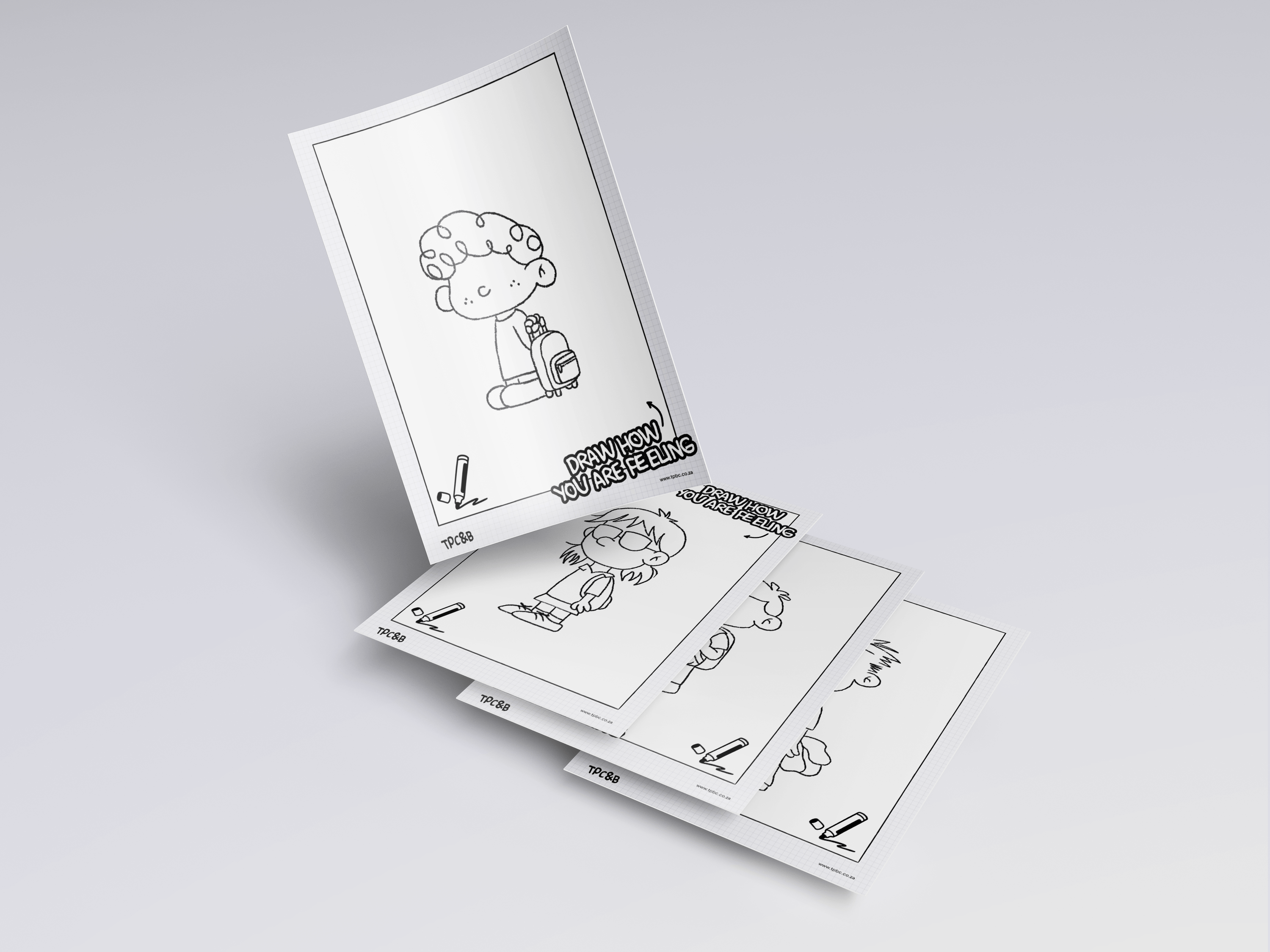 Interactive Drawing Cards